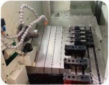 Tipo di banda Letto inclinato Macchina di tornitura a tornio CNC FANUC Sj-46p