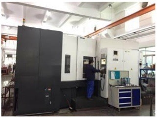 Centrale di fresatura di tornitura CNC Sj-46yd Centrale di fresatura di tornitura FANUC