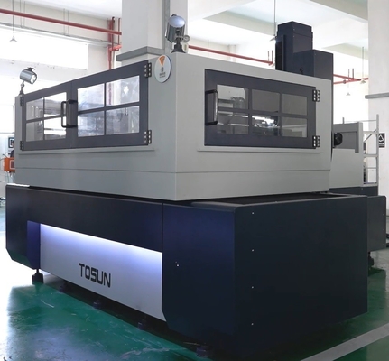 DK77120C Servomotore EDM di taglio del filo di molibdeno con taglio a 60 gradi